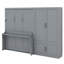 Lit escamotable mural avec placard-1350451816