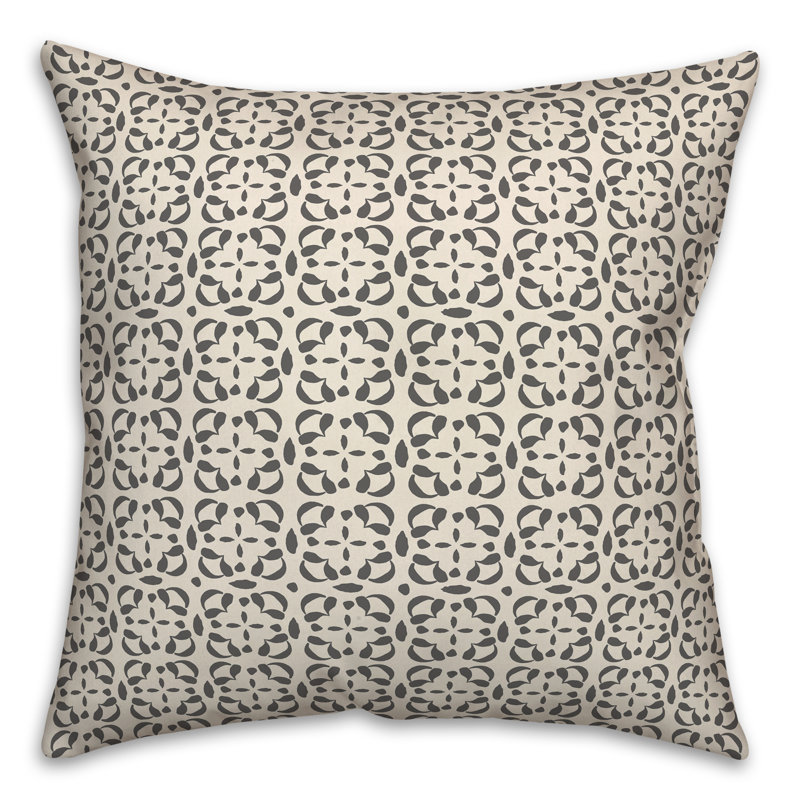 Damask Throw Pillow