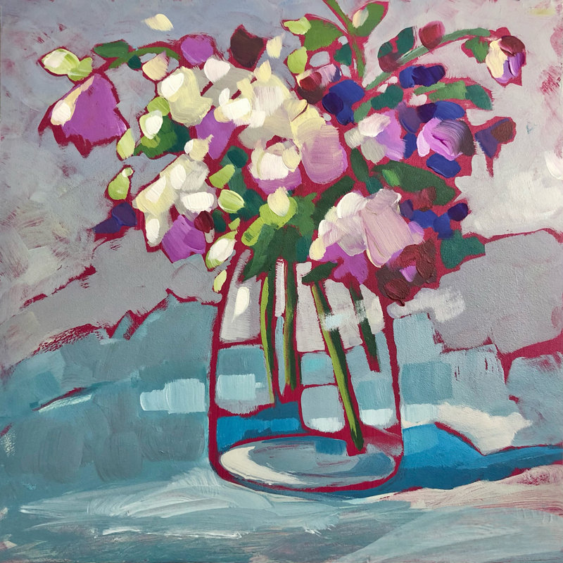 Inner Peace by Sue Riger - Wrapped Canvas Print, 30cm H x 30cm W x 3.8cm D
