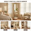 Rectangle Floor Mirror with Shelves-1433857849