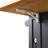 Kitchen Island Cart With 2 Stools, Power Supply, Internal Storage, Drop Leaf, 5 Side , 3 Drawers, For Gorgeous Spaces, Black Creative-21072713-21072716