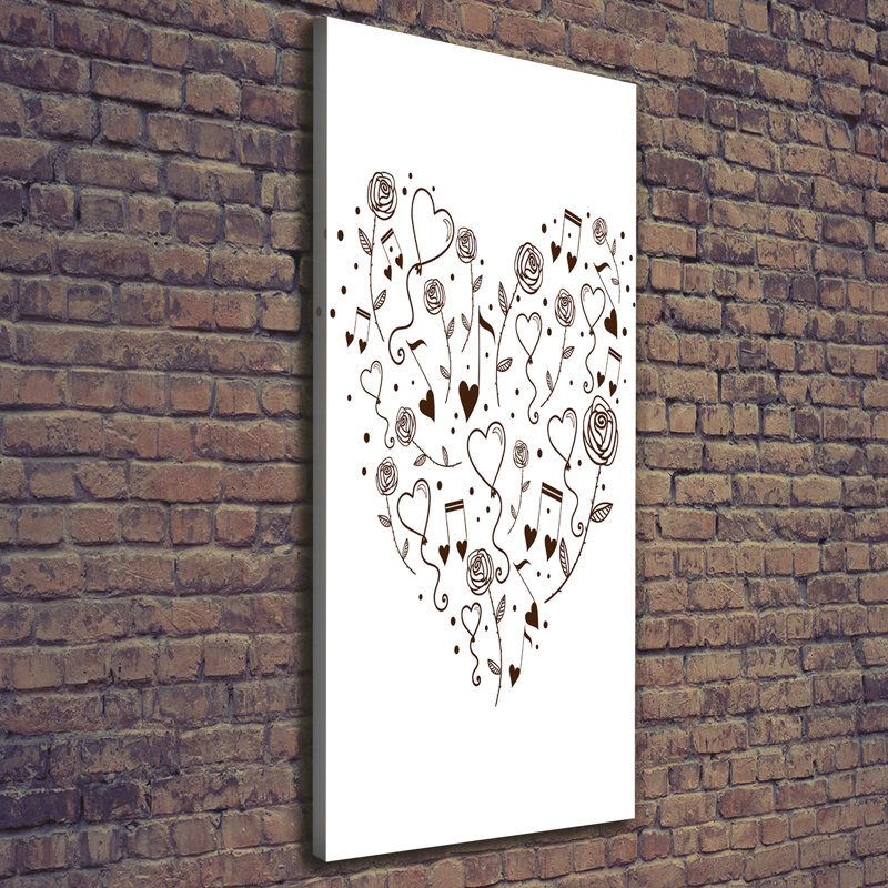 Heart - Wrapped Canvas Print