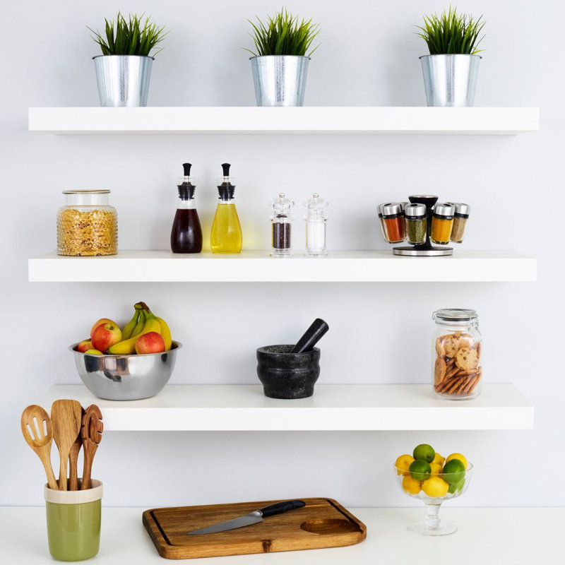 Freestanding Spice Jar & Rack Set, Black/Silver, 21.3' H x21.3' Wx14.6' D
