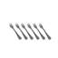 Vintage Cake Fork - 12 Pieces - Pewter Bronze-204536394