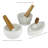 Marble Mortar And Pestle Set
