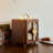 4-Layer Wooden Jewelry Box with Carrying Handle