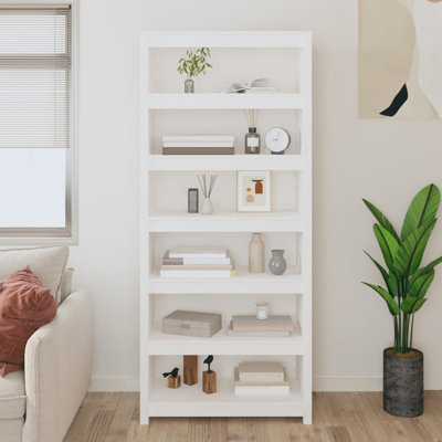 183cm H Solid Wood Standard Bookcase