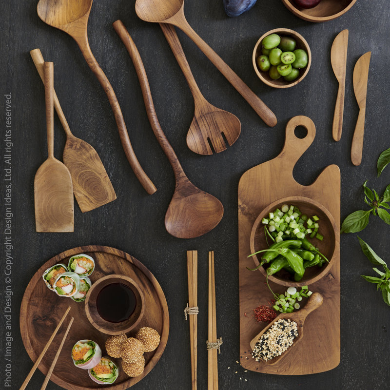 Millwood Pines Deidamia Teak Platter