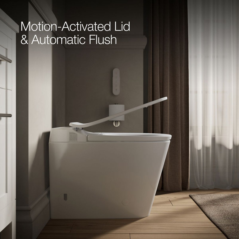 Leap™ One-Piece Elongated Smart Toilet, Dual-Flush