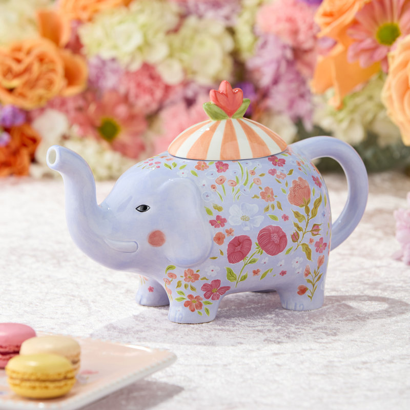 Théière en céramique 3-D Menagerie