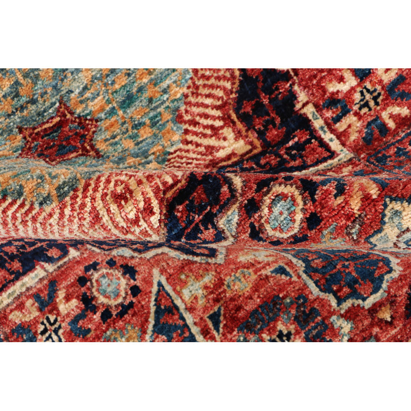 Wool Geometric Indoor Rug