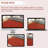 Machine Washable Rug with Rubber Backing for Living Room Modern Non-Slip Dining Room Rug Easy-Cleaning Solid Floor Carpet for Bedroom Hallway Kitchen Office Playroom-1035730811