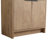 Freestanding Bathroom Vanity -Only Vanity without Top