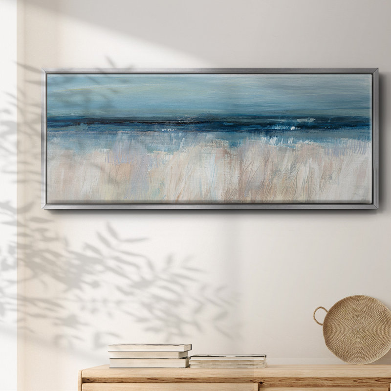 Ciel abstrait, Argent, H 24 po x l 60 po x P 1,5 po