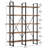 Wynot 70 H x 53.1 W Bookcase Double Wide 5 Tiers, Etagere Industrial Bookshelf with Metal Frames, Bookcase with Open Display Shelves-699716206