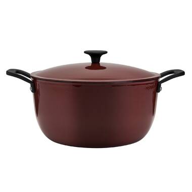 Bergner 4.5-Quart Aluminum Dutch Oven, Retro Blue