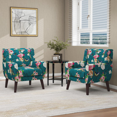 Jaqueze 73.4 Cm Wide Cotton Armchair