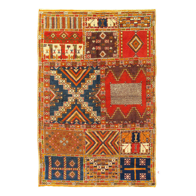 Moroccan One-of-a-Kind 6'11" X 10'4" Area Rug