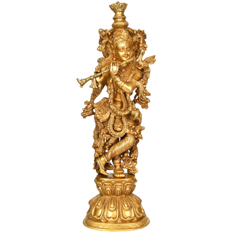 Krishna ornementé