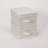Medium Storage Bin with Lid, Sturdy Sides and Base with Front Handle