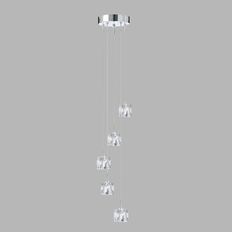 Chou 5-Light Cluster Chandelier