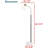 #42005-54-1, Floor Lamp,58-1/4"H,E26 Socket,Bulb Not Included