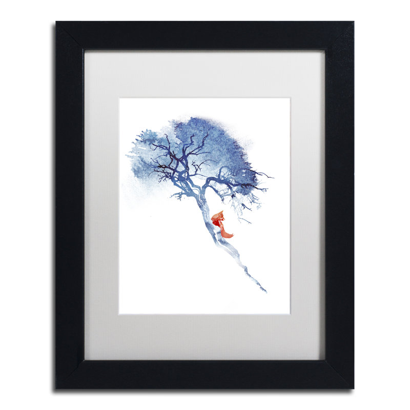 « no way back » par robert farkas, impression encadrée, H 14 po x l 11 po x P 0,5 po, Blanc