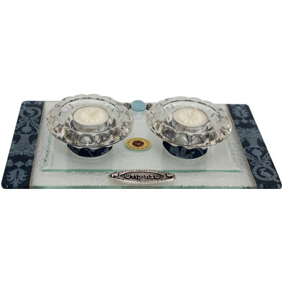 Glass Candlestick