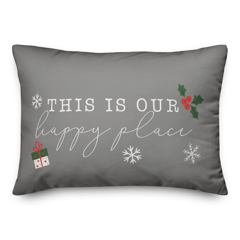 Throw Pillow, Gray