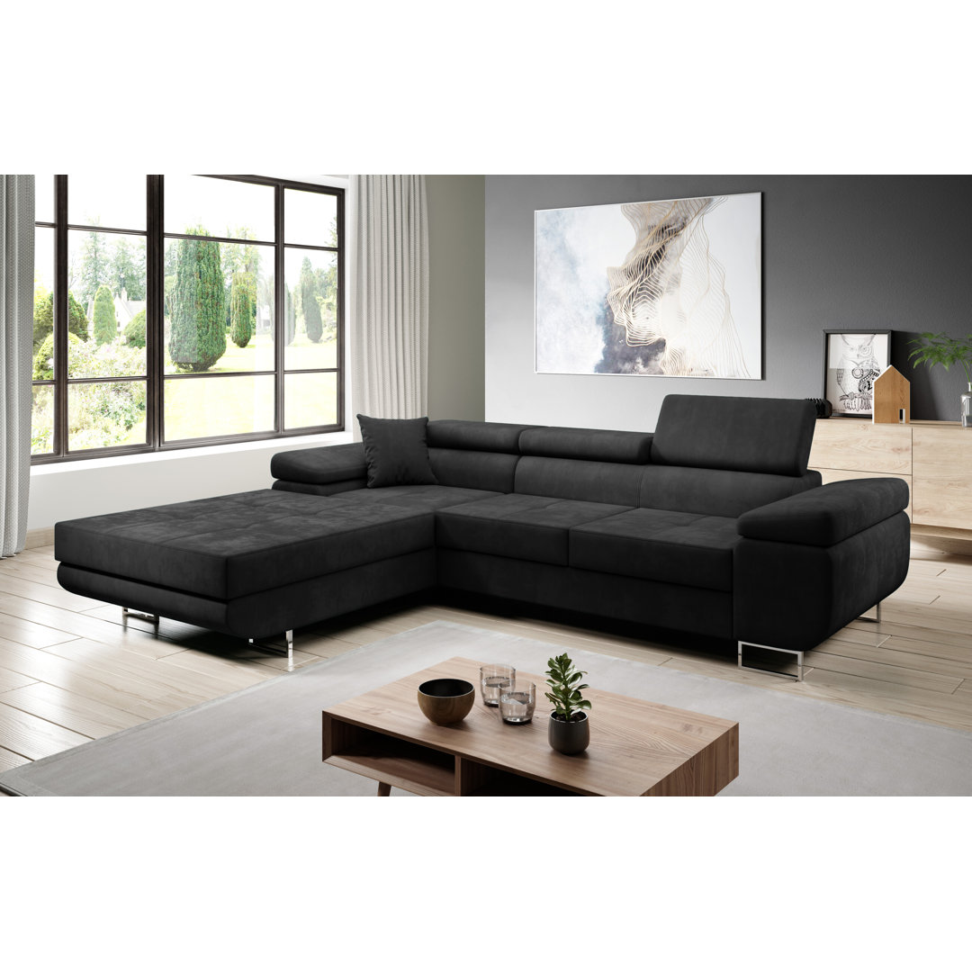 Ecksofa Aishlin mit Bettfunktion