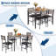 Ensemble de table de salle à manger pour 2/4, petite table de cuisine et chaises-1695578751-1695578689