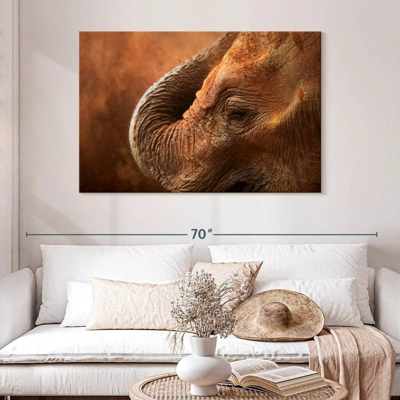 Brampt Sleeping Mammoth, 32" H x 48" W