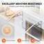 Abri de patio extérieur en polycarbonate avec auvent de fenêtre-110821558-110821565