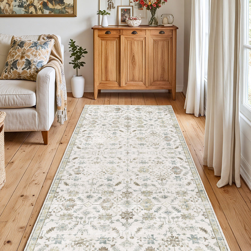 Tapis de couloir lavable à la machine, Tapis de couloir 3 pi x 12 pi