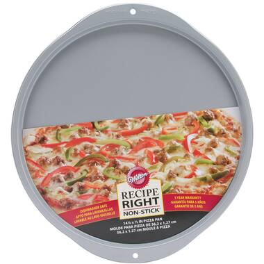 Chicago Metallic 91148 14 Dia. X 1-1/2 Deep BĀKALON Deep Dish Pizza Pan