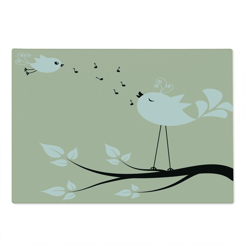 Planche à découper en verre East Urban Home, 15,5 po x 11,5 po