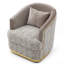 Fauteuil Lexington G00280A-C, brun / beige clair
