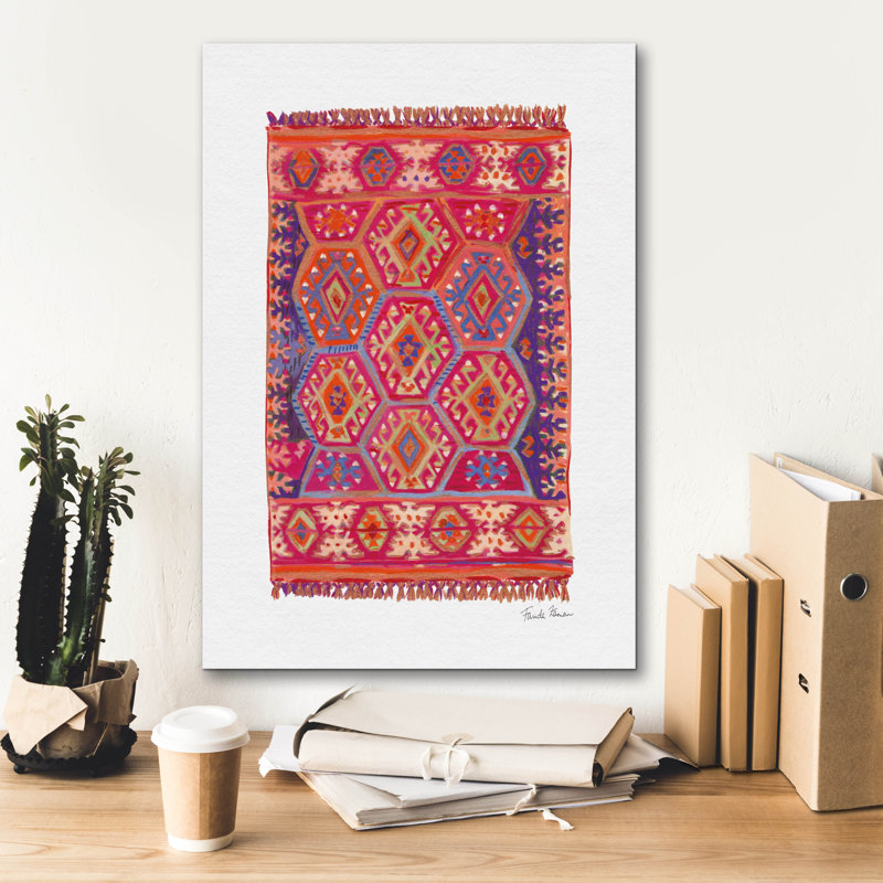 «Moroccan Tapis 2» par Farida Zaman, art mural