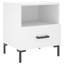 Aaeryn 40cm W Iron Bedside Table-200044949