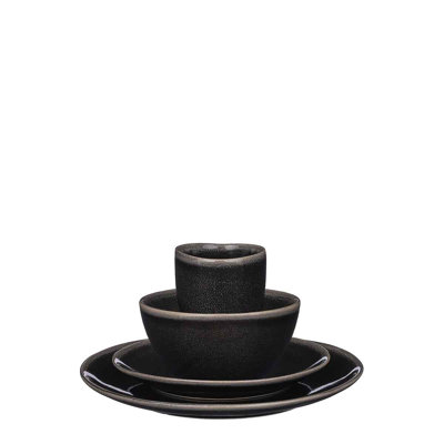 Cecy 16 Piece Handmade Ceramic Dinnerware Set - Service for 4