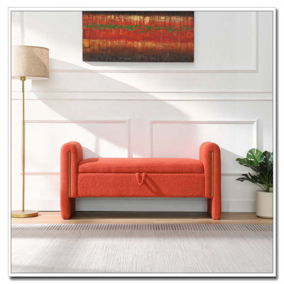 Banc de bout avec accoudoirs et rangement Modern