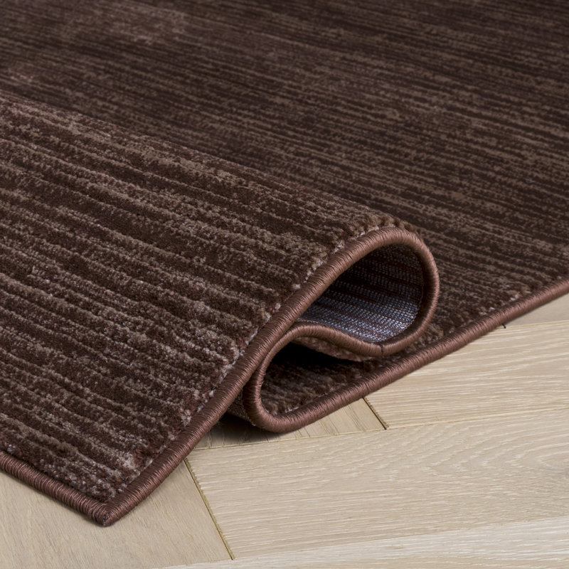 Tapis Aaishah, Rectangle de 10 pi x 14 pi, Brun