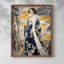 WOMEN Series DLV - reproduction encadrée de qualité supérieure - prête à être accrochée - aucun clou requis-1815951732-1815951734