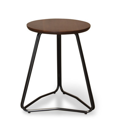 Ezmerelda Solid Wood Top End Table