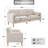 Lagoa 84'' Square Arm Upholstered Standard Sofa-1742667607