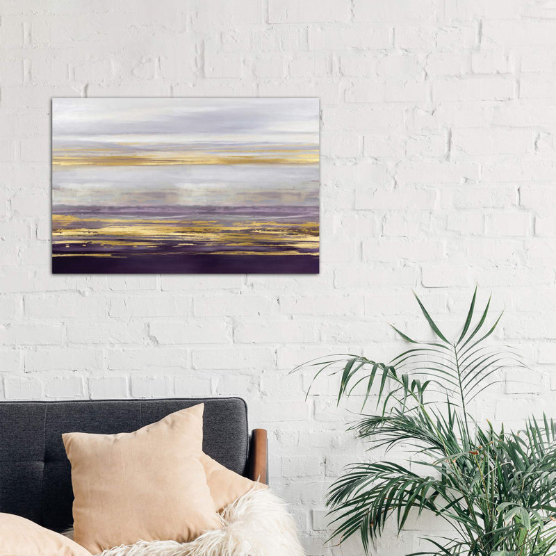 Amethyst Reflections II by Allie Corbin - Wrapped Canvas Print, 101.6 cm H x 66.04 cm W x 1.91 cm D