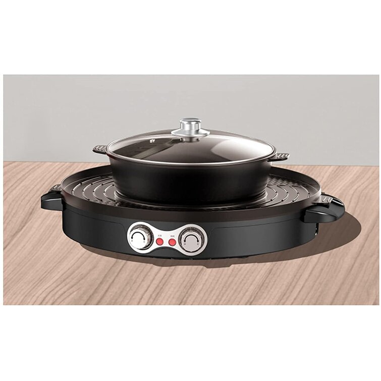 VEVOR 2 in 1 Electric Hot Pot and Grill, 2200W Separate Dual