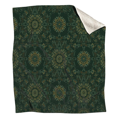 Floral Mandala Pattern Blankets