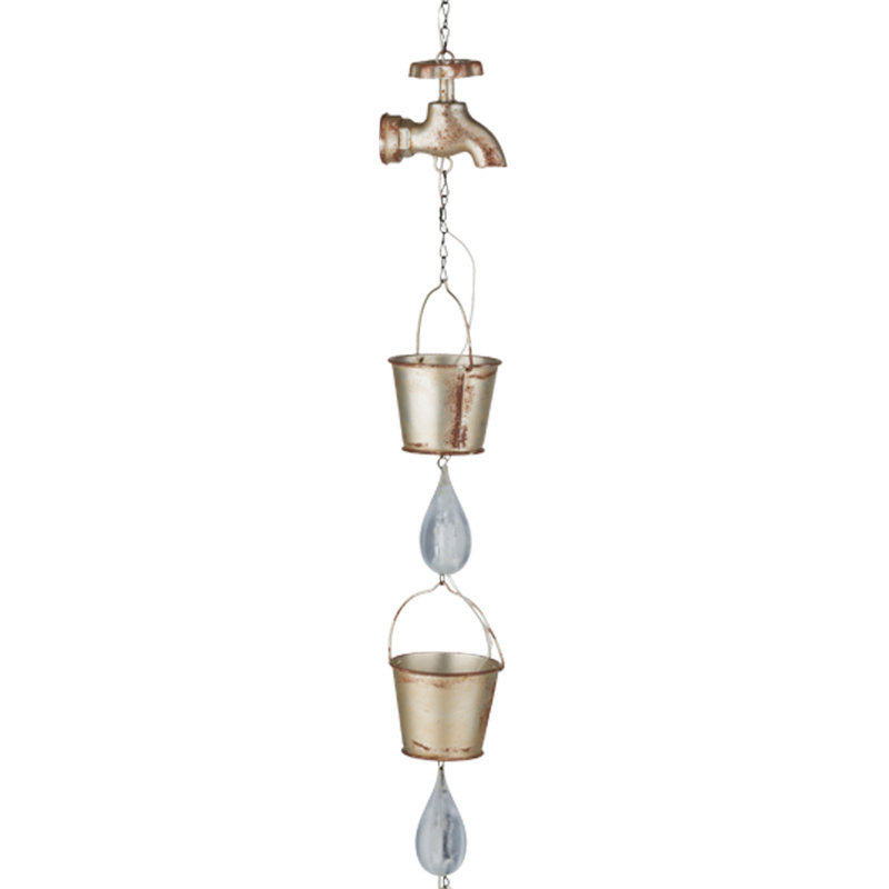 Ornement solaire goutte d'eau 54 "- robinet
