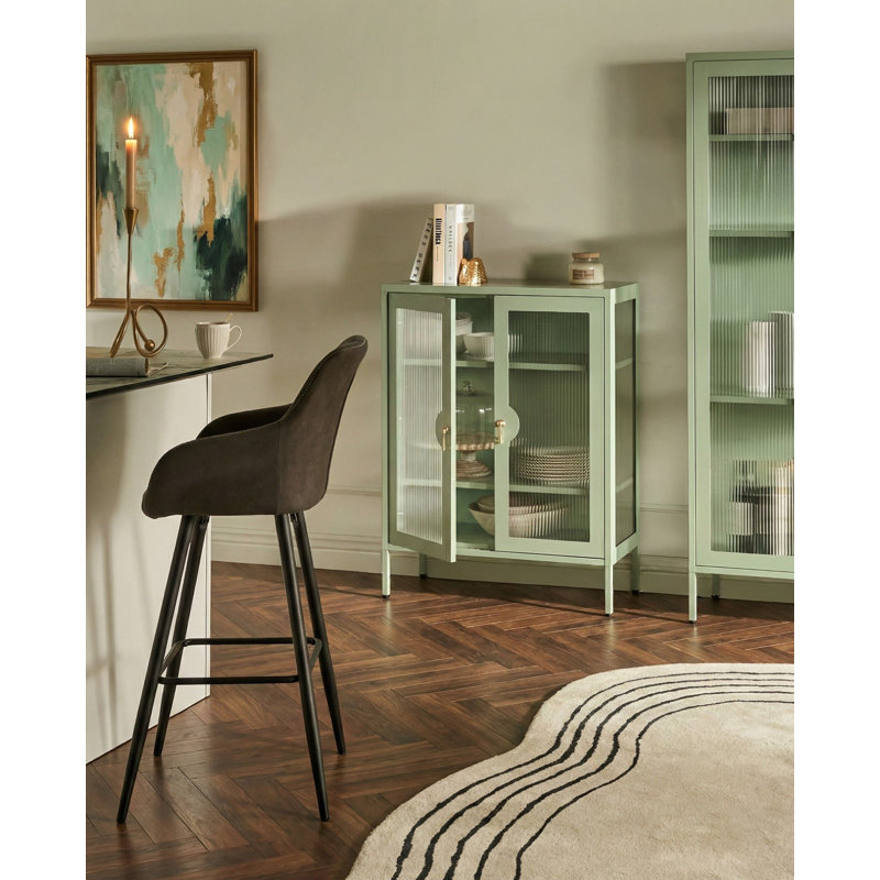 Jarus 2 - Door Rectangle Accent Cabinet, Green